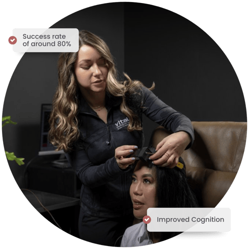 Biofeedback therapy session at Vital Brain Health